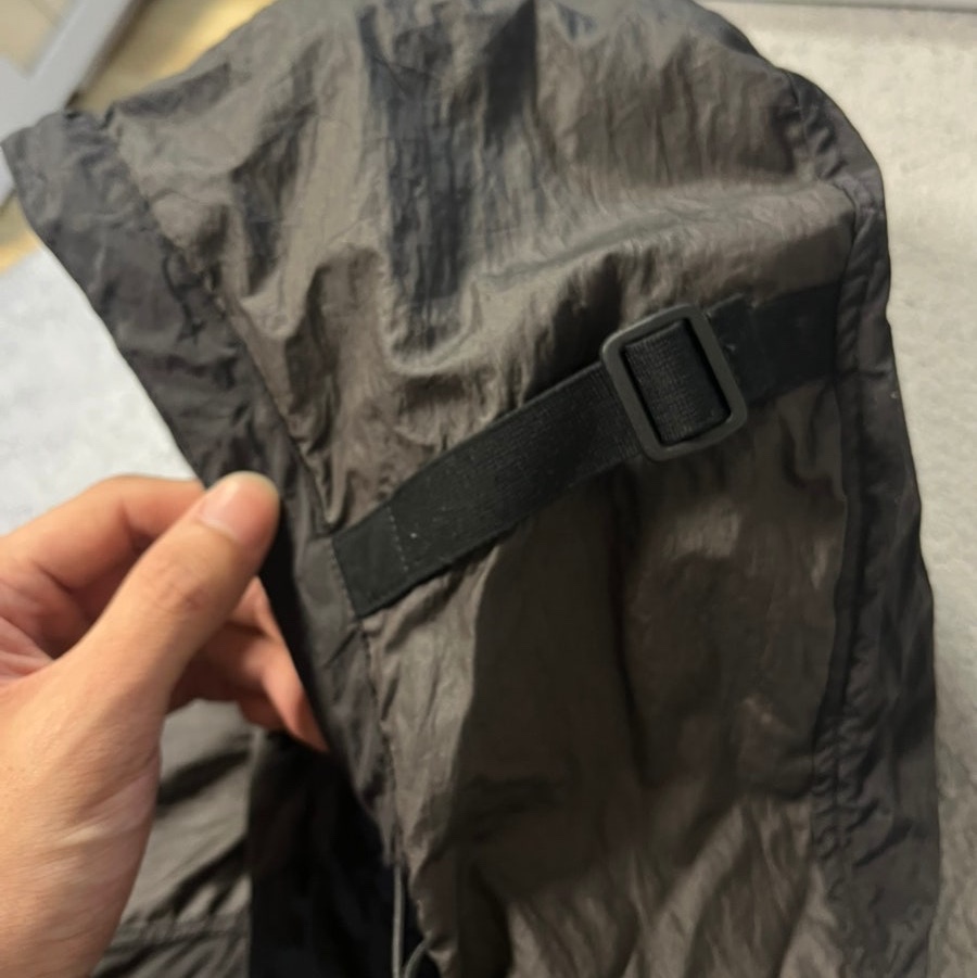 Stone Island 42020 Nylon Metal Watro-TC in Econyl Regenerated Nylon Hooded Jacket Dark Grey - 24SS 착용 스타일 - 2