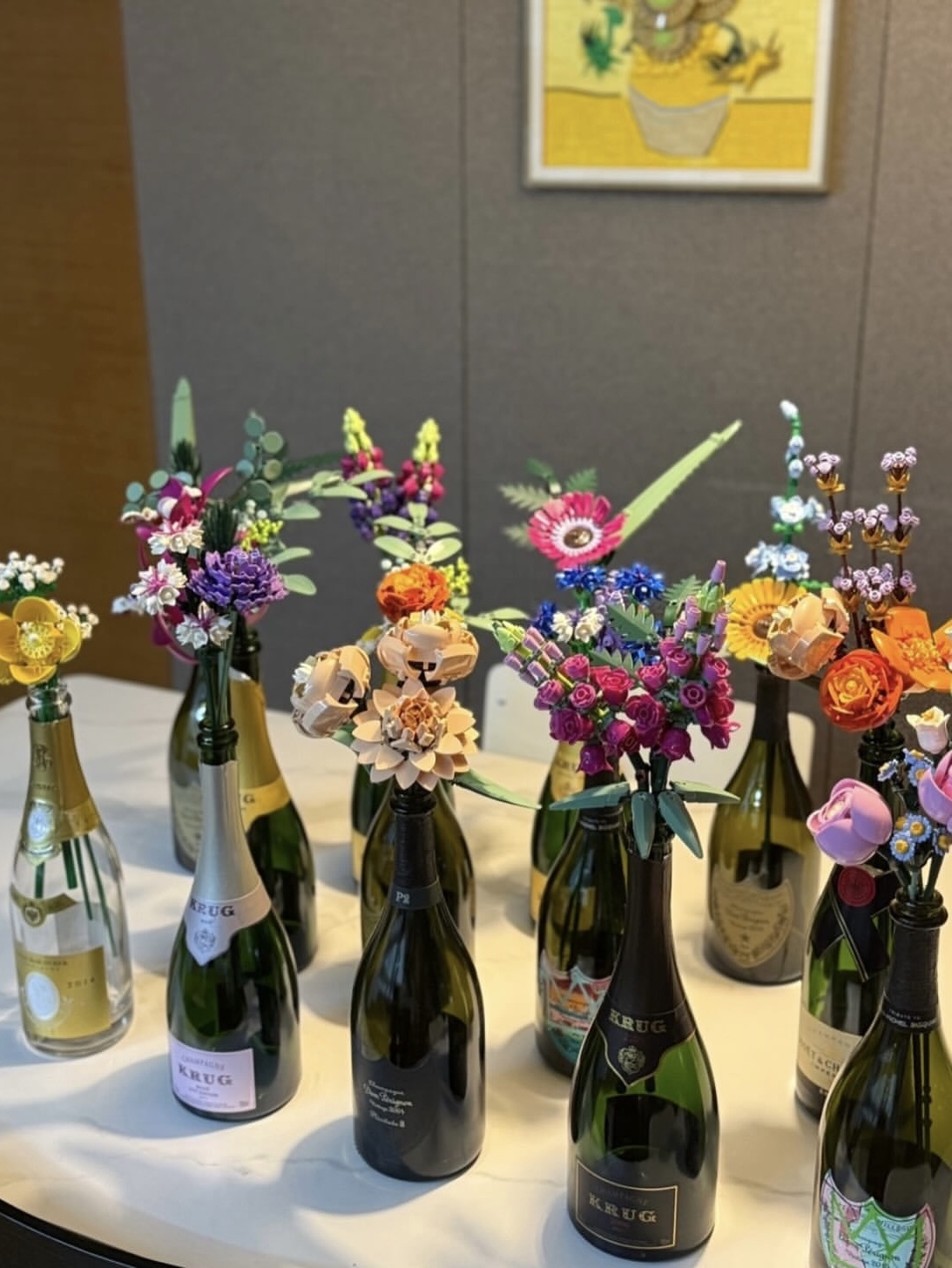Lego Wildflower Bouquet, Lego Flower Bouquet 착용 스타일 - 3