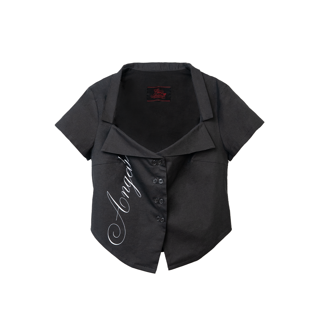 엘프엘프엘프아카이브스 앤젤릭 볼레로 셔츠 블랙(Elfelfelf Archives Angelic Bolero Shirts Black)