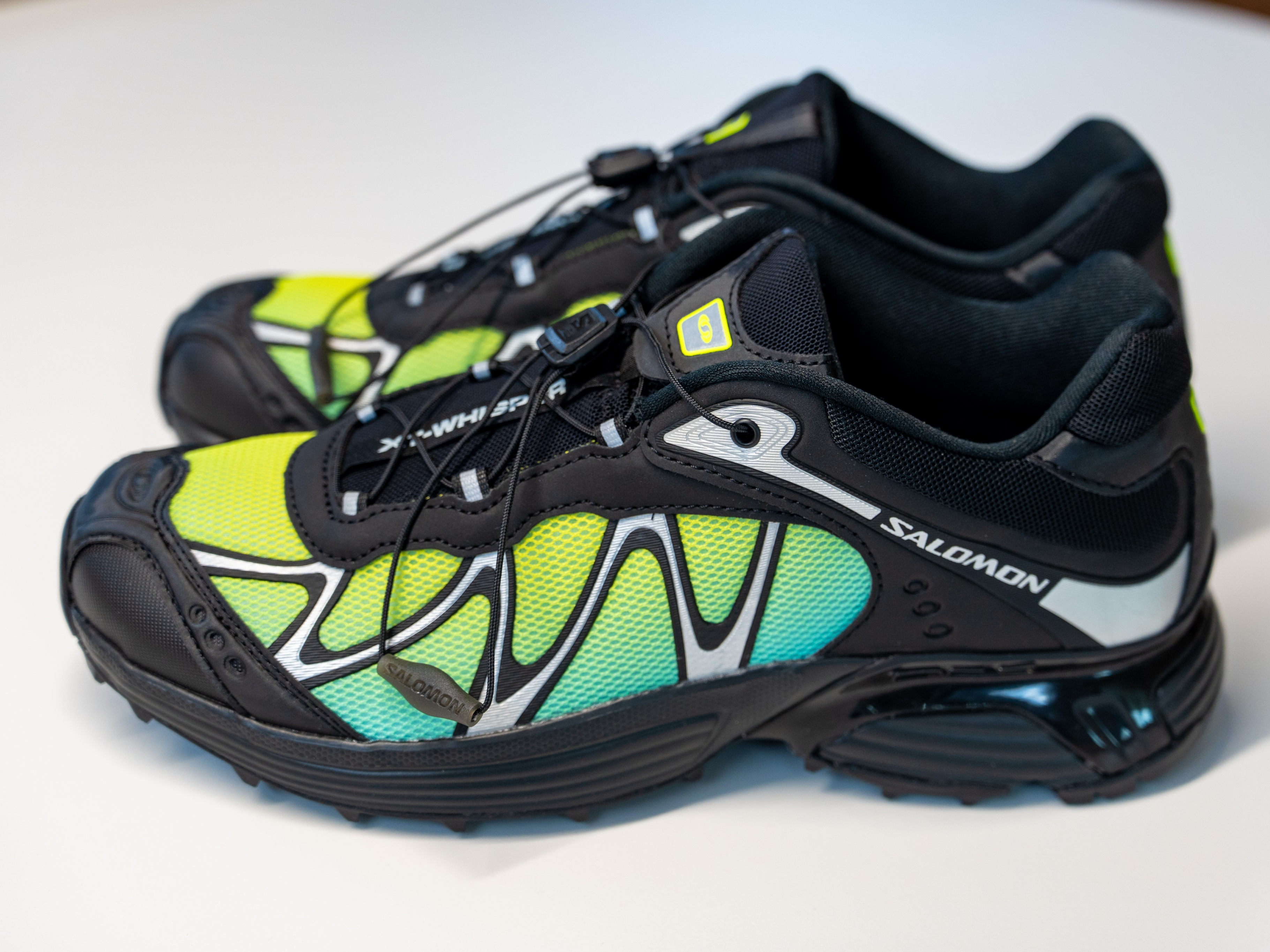 Salomon XT-Whisper Black Iced Aqua 착용 스타일 - 5