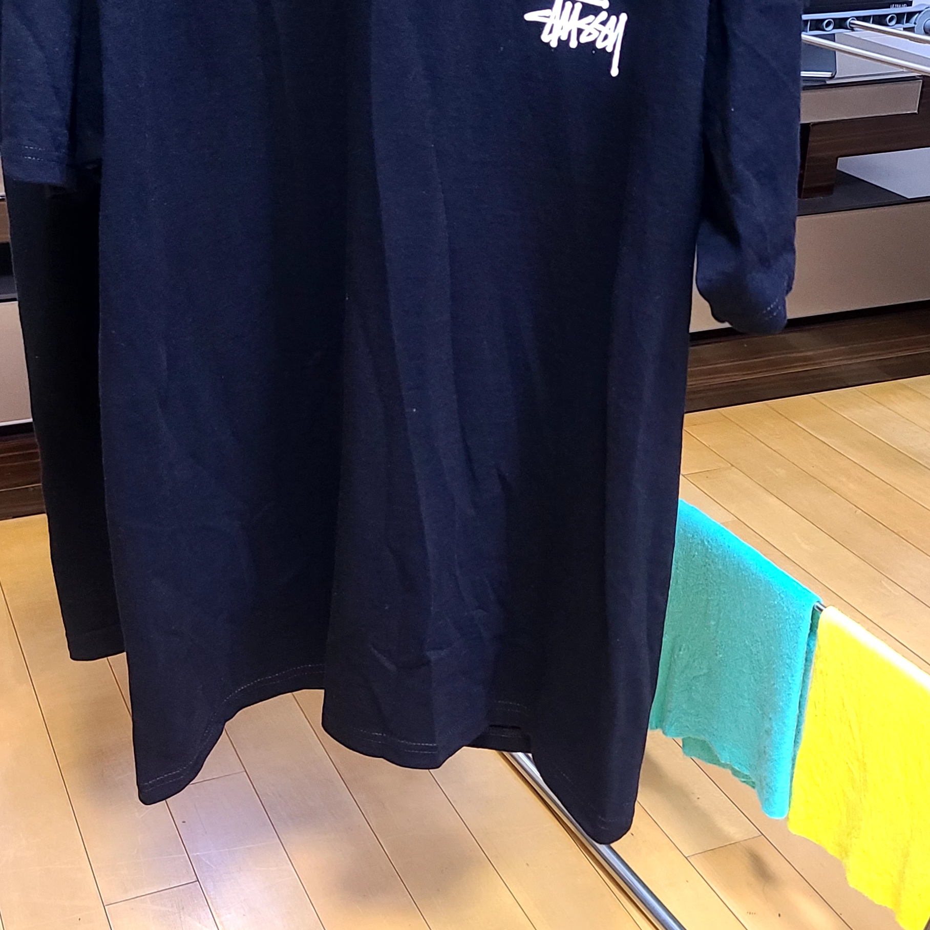 Stussy Basic Stussy T-Shirt Black 2024, 2025 착용 스타일