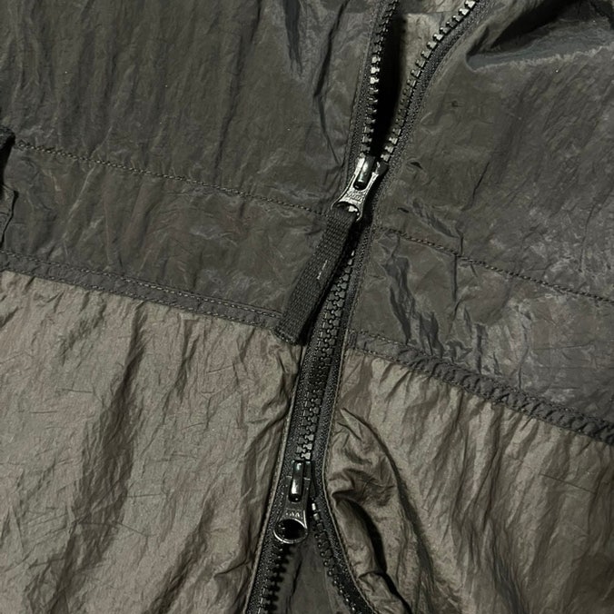 Stone Island 42020 Nylon Metal Watro-TC in Econyl Regenerated Nylon Hooded Jacket Dark Grey - 24SS 착용 스타일 - 4