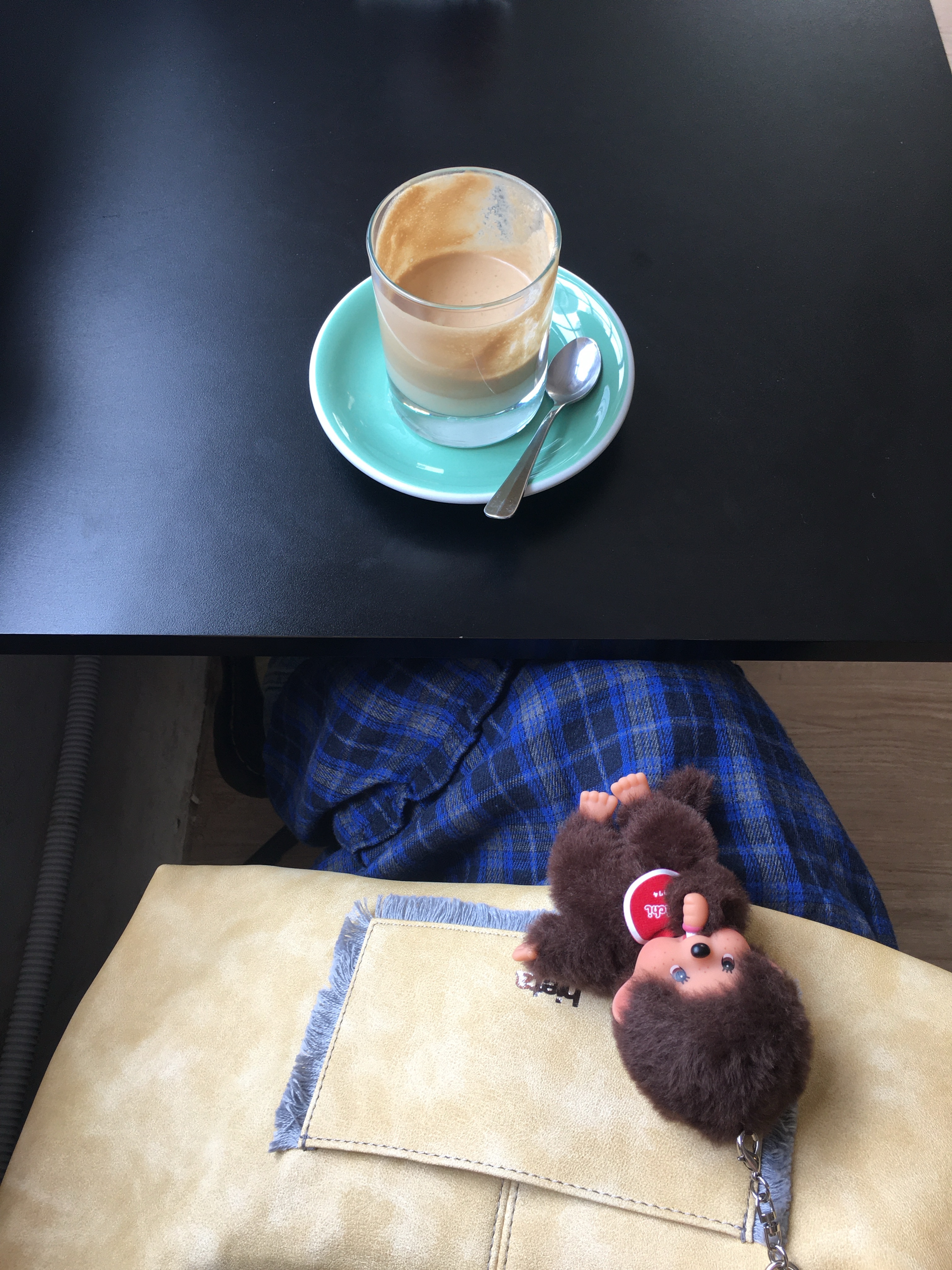 Monchhichi SS Boy Key Chain Brown, Hatchingroom x How To Train Your Dragon Dragon Cards T-Shirt M.Grey 착용 스타일 - 2