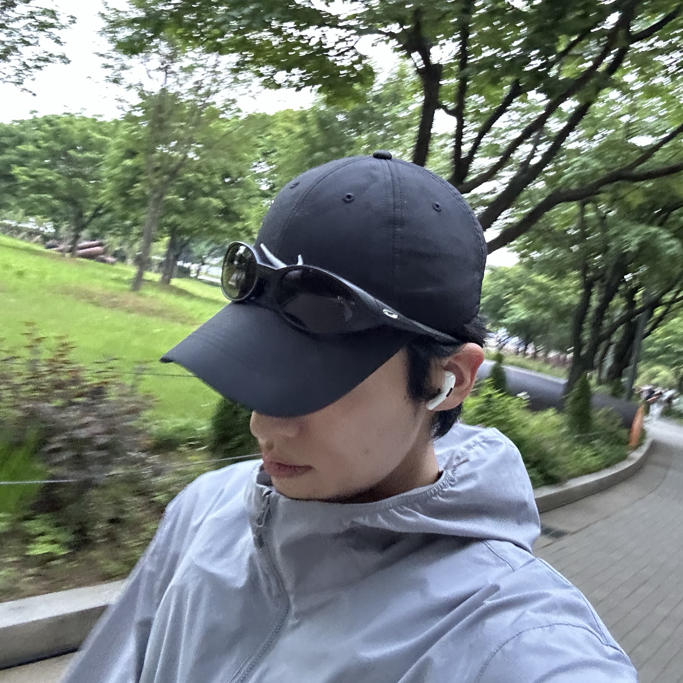 Oakley Eye Jacket Redux Matte Black Frame Prizm Grey Lenses High Bridge Fit 착용 스타일