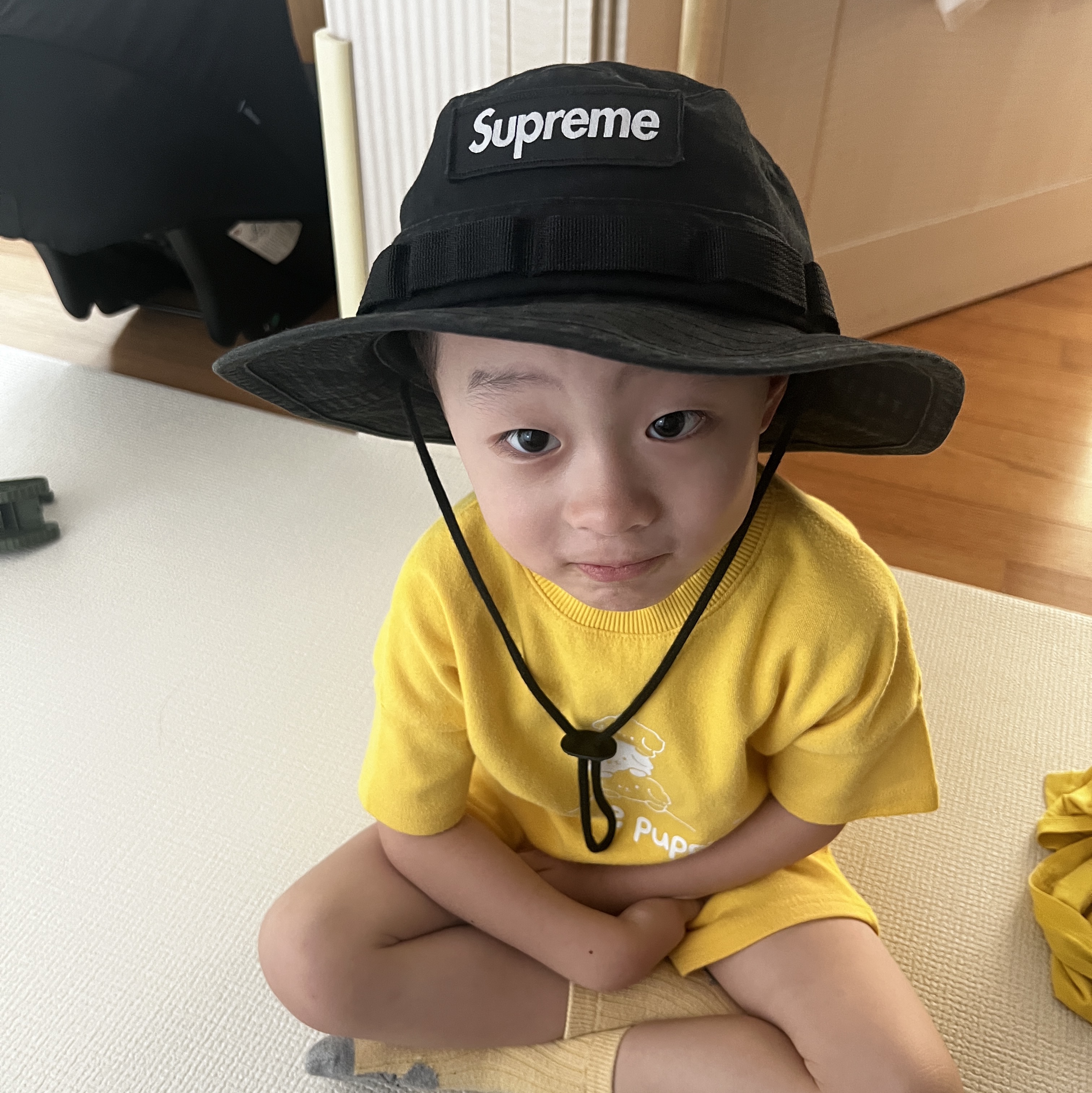 Supreme Military Boonie Black - 24FW 착용 스타일