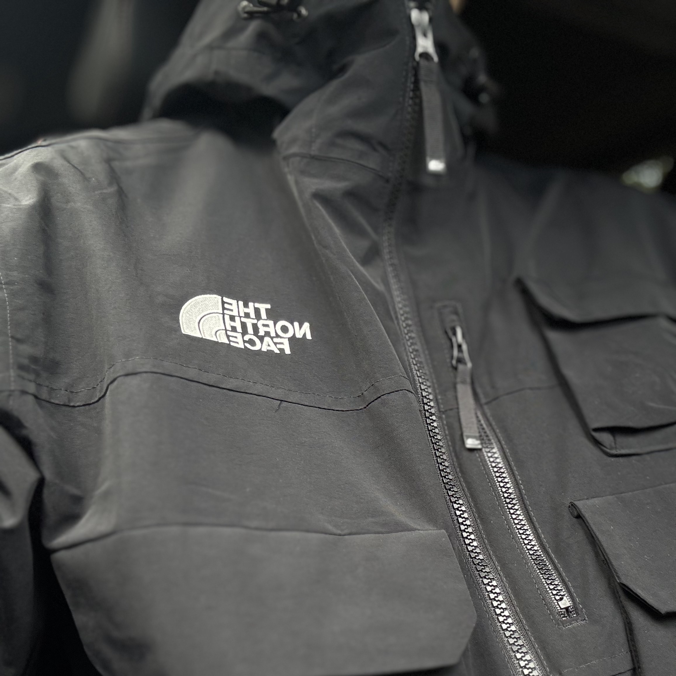 The North Face Storage WP Jacket Black 착용 스타일