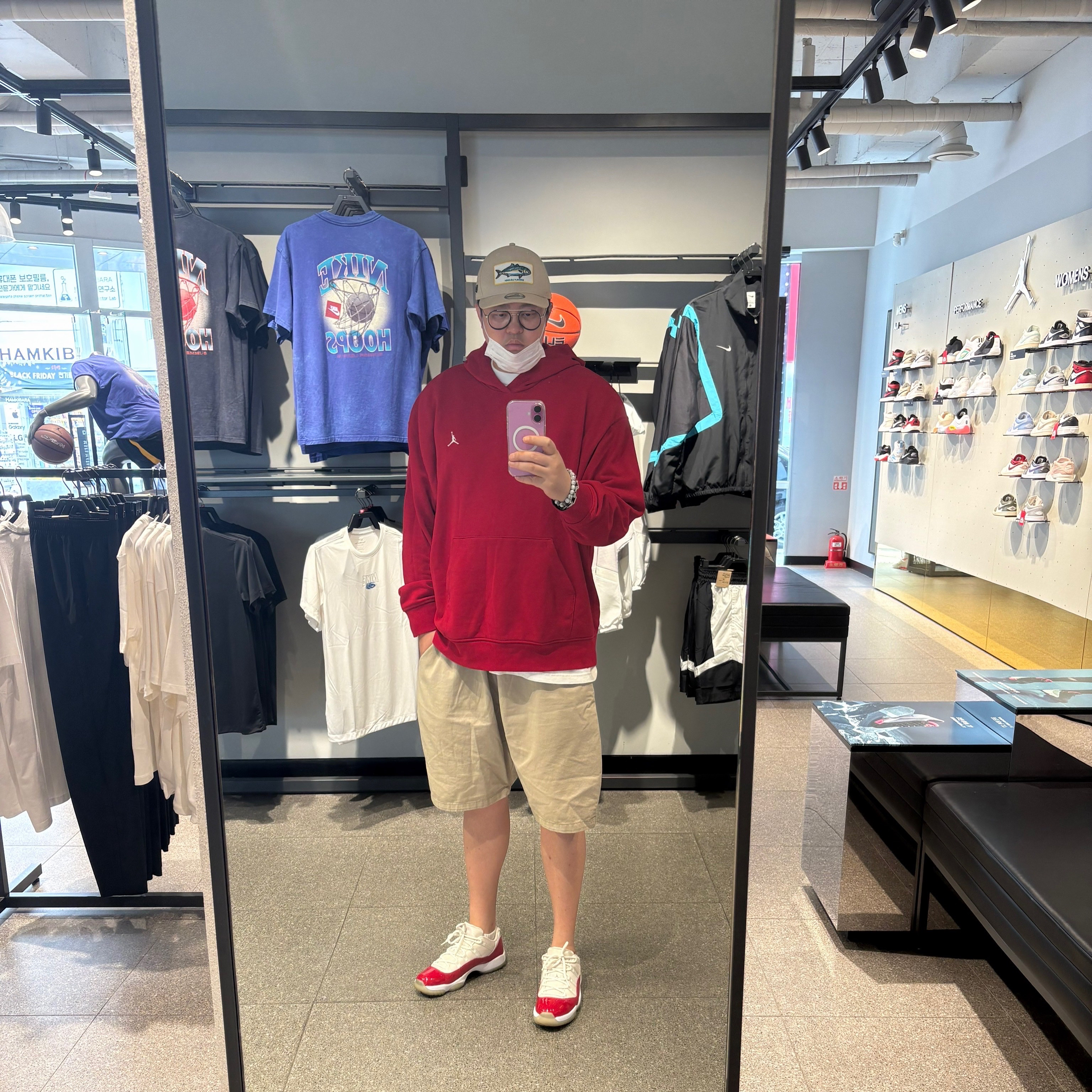 Jordan 11 Retro Low Cherry 2016 착용 스타일