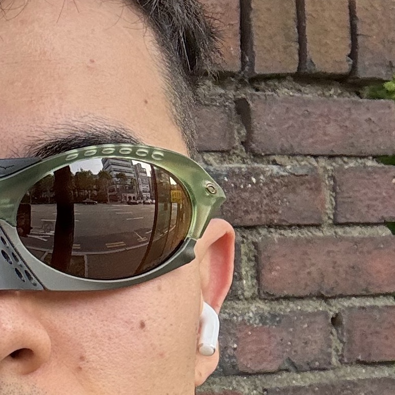 Oakley Plantaris Matte Transparent Fern Frame Prizm Tungsten Lenses Regular Universal Fit 착용 스타일