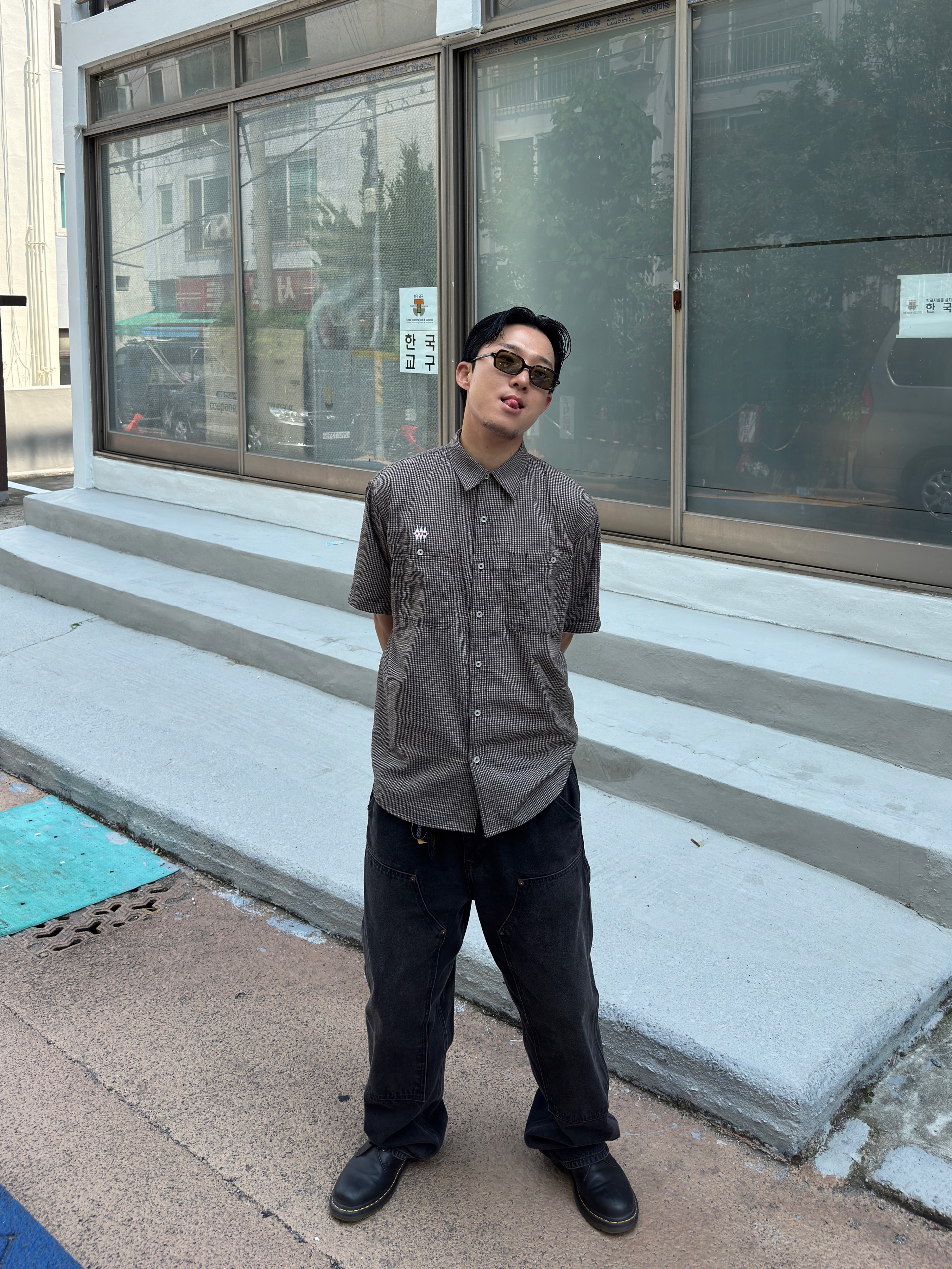 Dr. Martens 1461 Nappa Black, Dr. Martens 1461 Nappa Black 착용 스타일 - 1