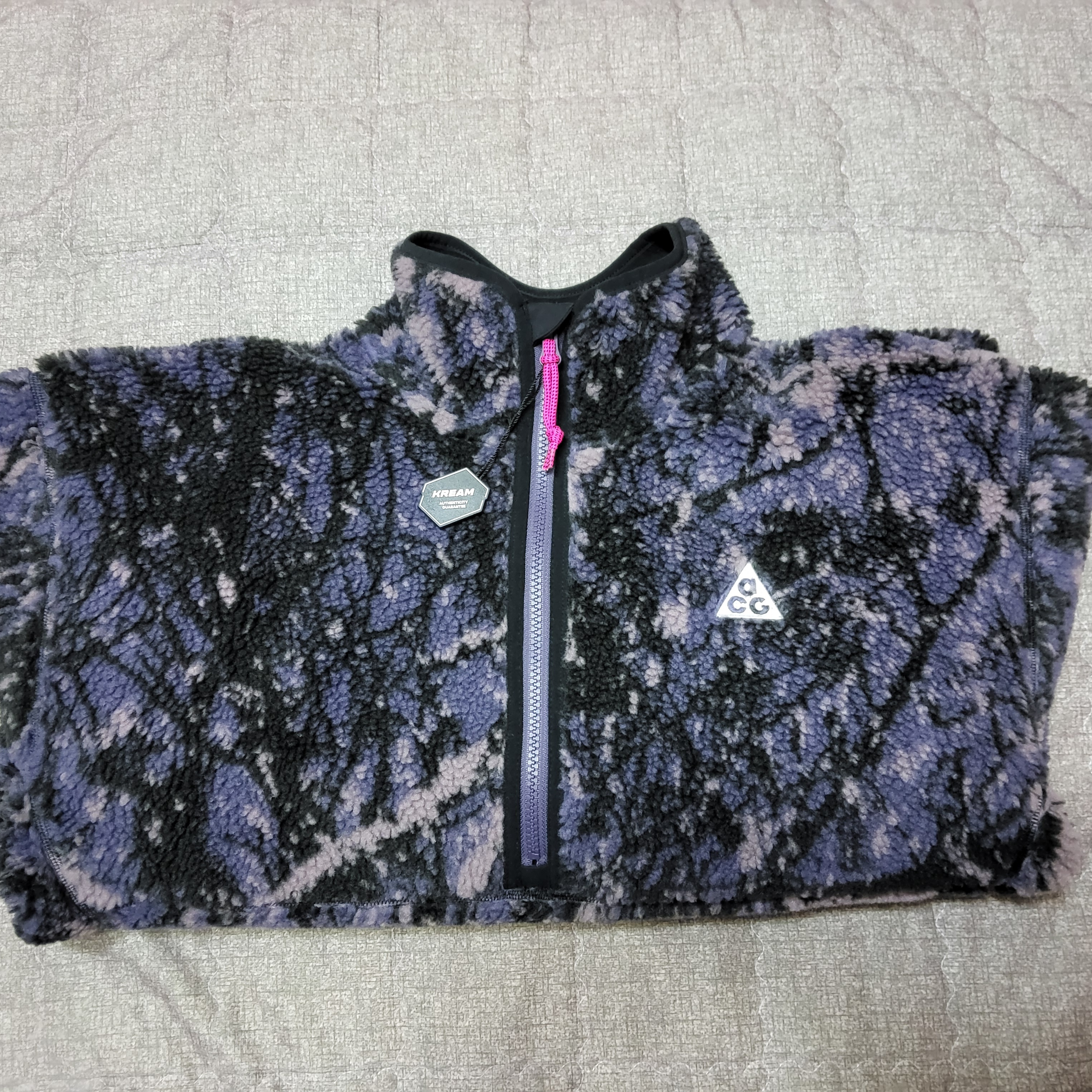 Nike ACG Canwell Glacier Anorak Dark Raisin Black - Asia 착용 스타일 - 2