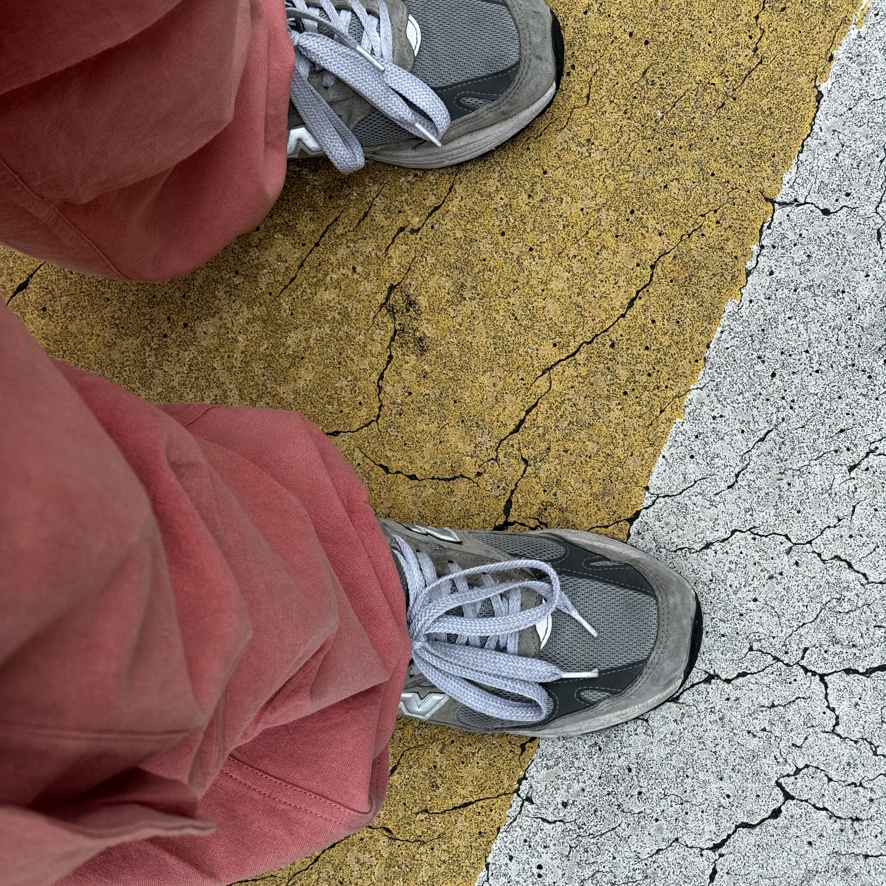 New Balance 993 Made in USA Grey - D Standard 착용 스타일