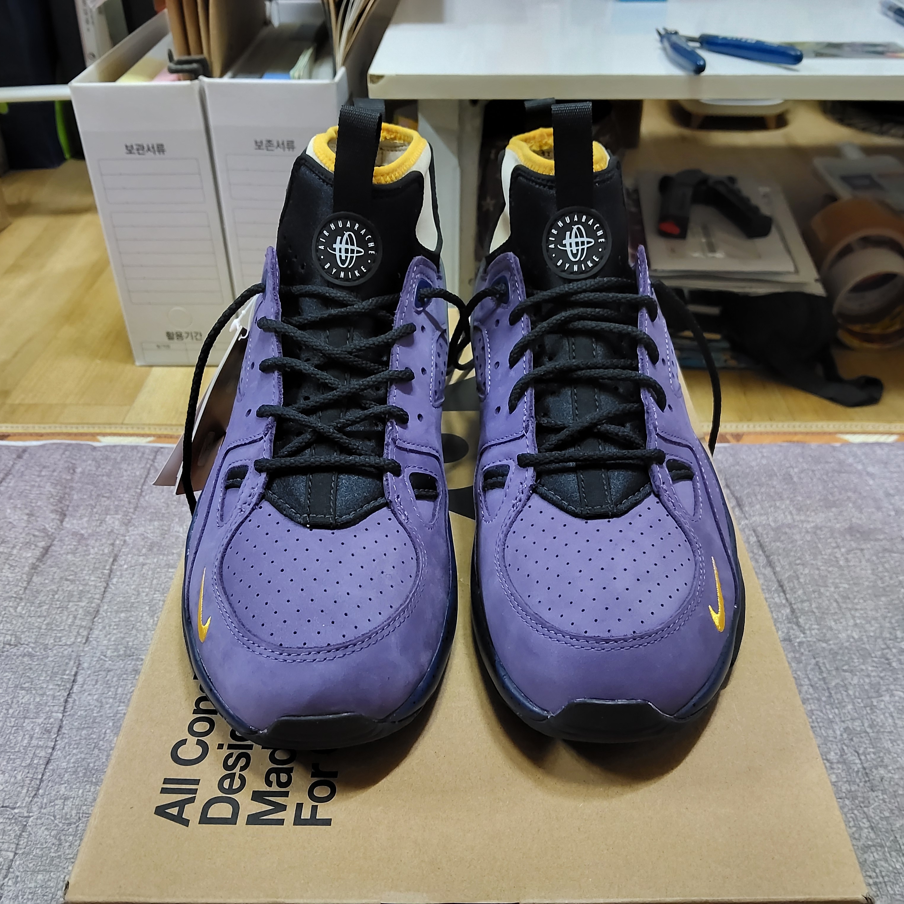 Nike ACG Air Mowabb Gravity Purple 착용 스타일 - 2