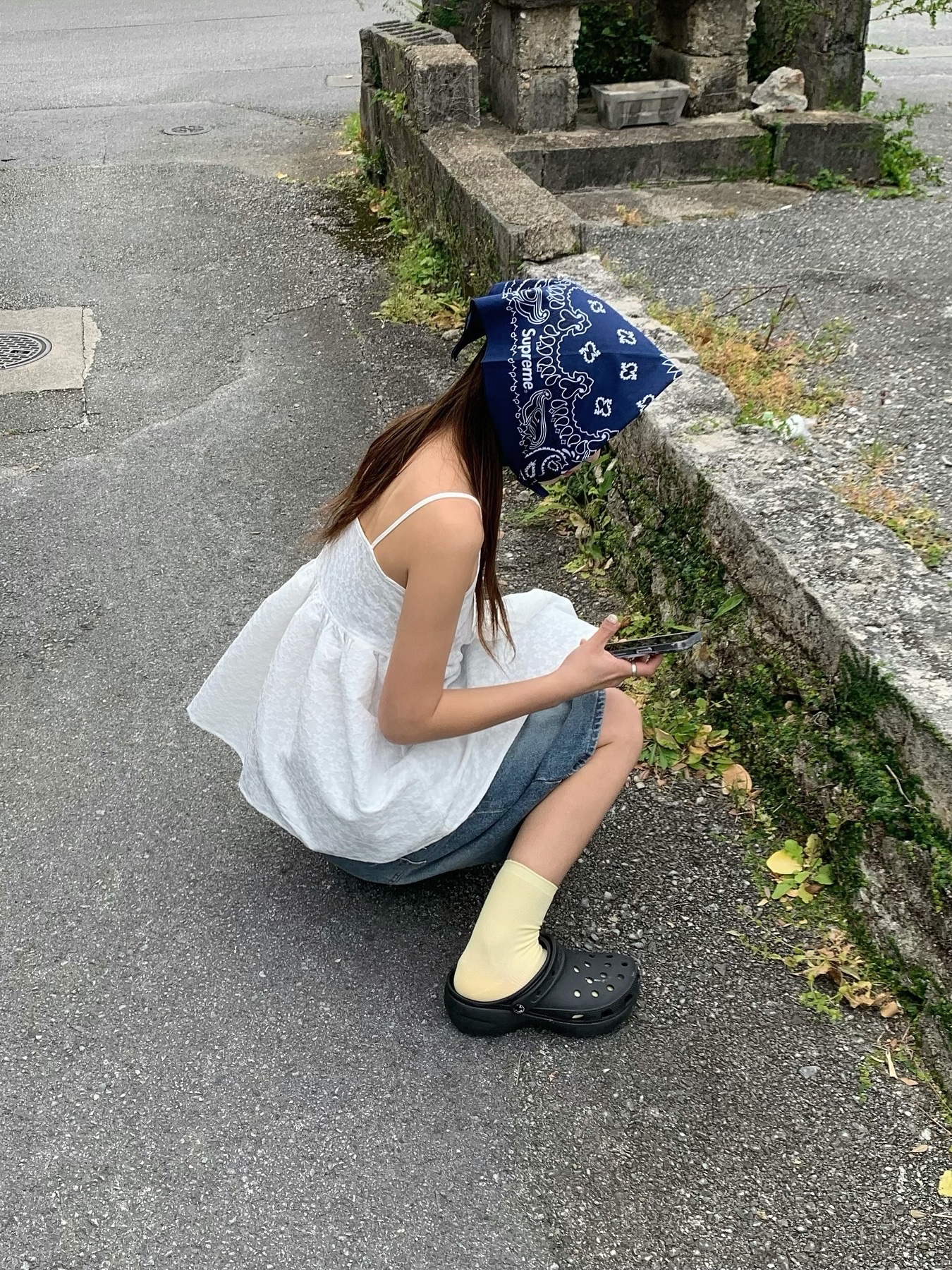 Supreme Hav-A-Hank Bandanas Multicolor (Set of 3) - 24SS, (W) Crocs Classic Platform Clog Black 착용 스타일