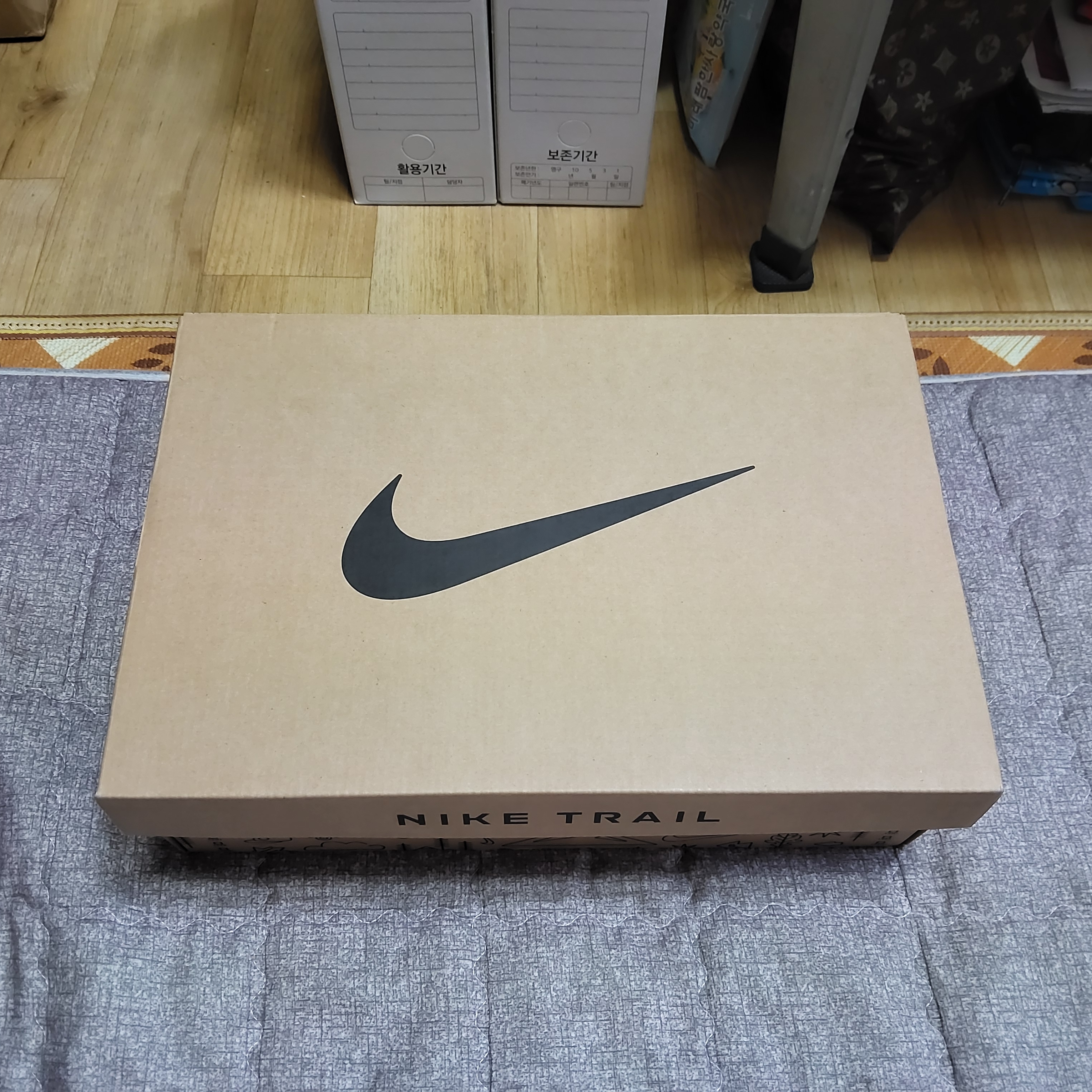 Nike React Pegasus Trail 4 Gore-Tex Alligator Orange Trance 착용 스타일 - 10