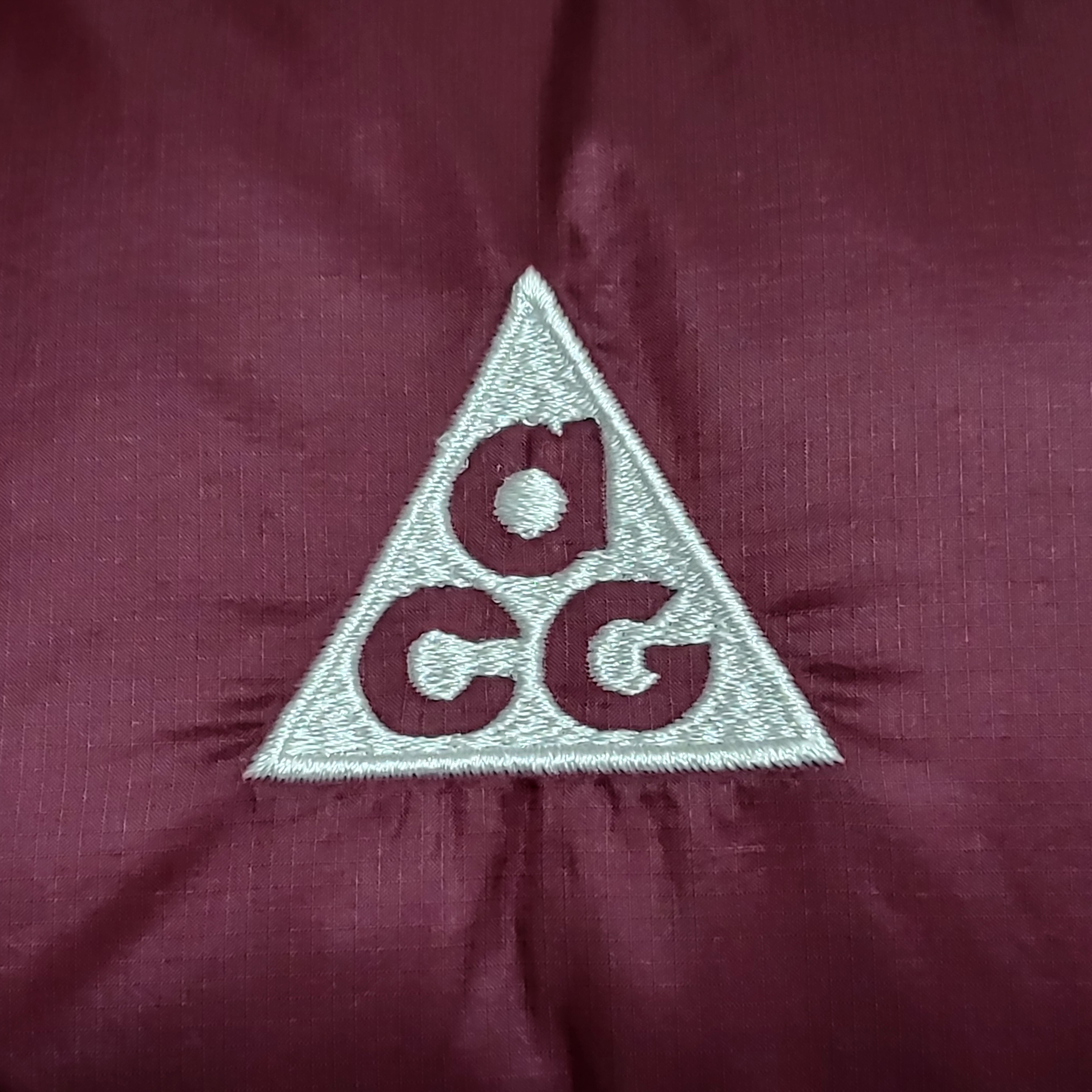 Nike ACG Therma-Fit ADV Lunar Lake Puffer Jacket Night Maroon - Asia 착용 스타일 - 2