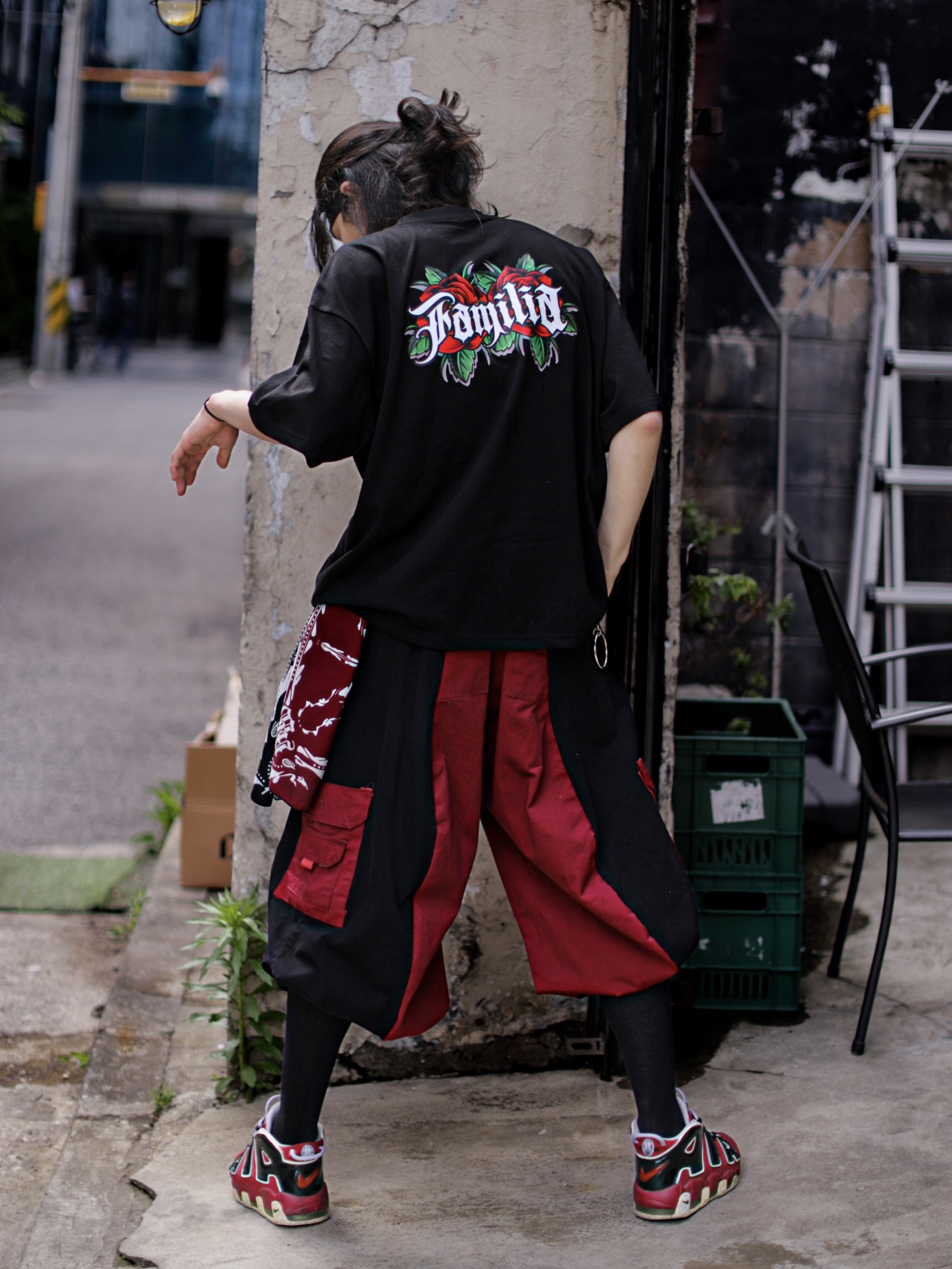 Nike Air More Uptempo 96 Bulls 2021 착용 스타일 - 2