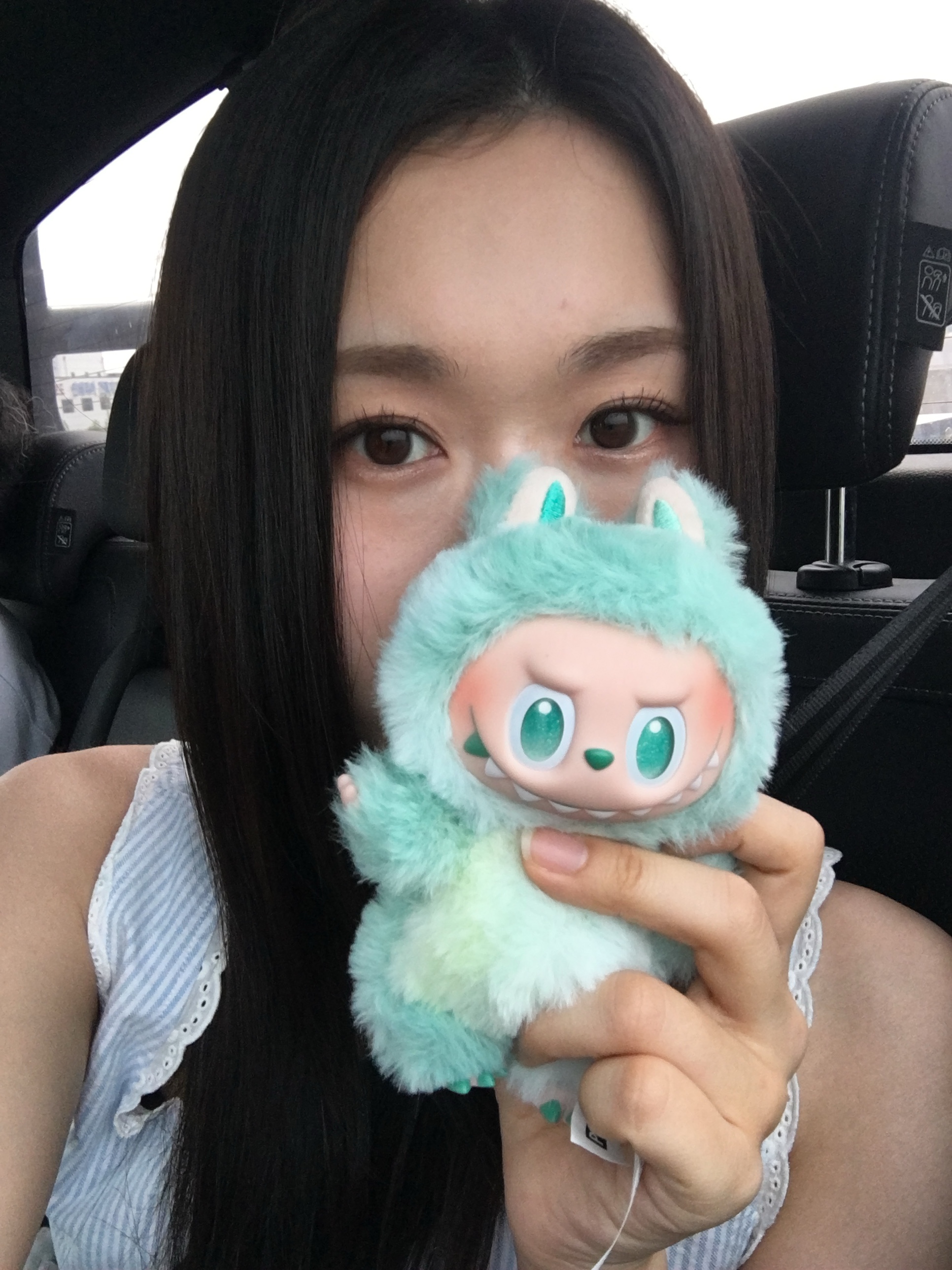 Pop Mart Labubu The Monsters Highlight Series Serenity Keyring (Opened Case), Pop Mart Labubu The Monsters Highlight Series Sealed Case (6 Blind Boxes) 착용 스타일 - 1