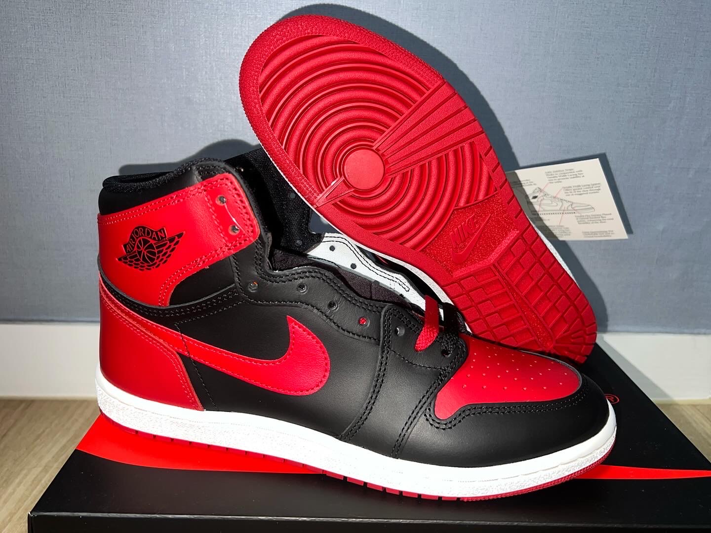 Jordan 1 High 85 Bred 착용 스타일