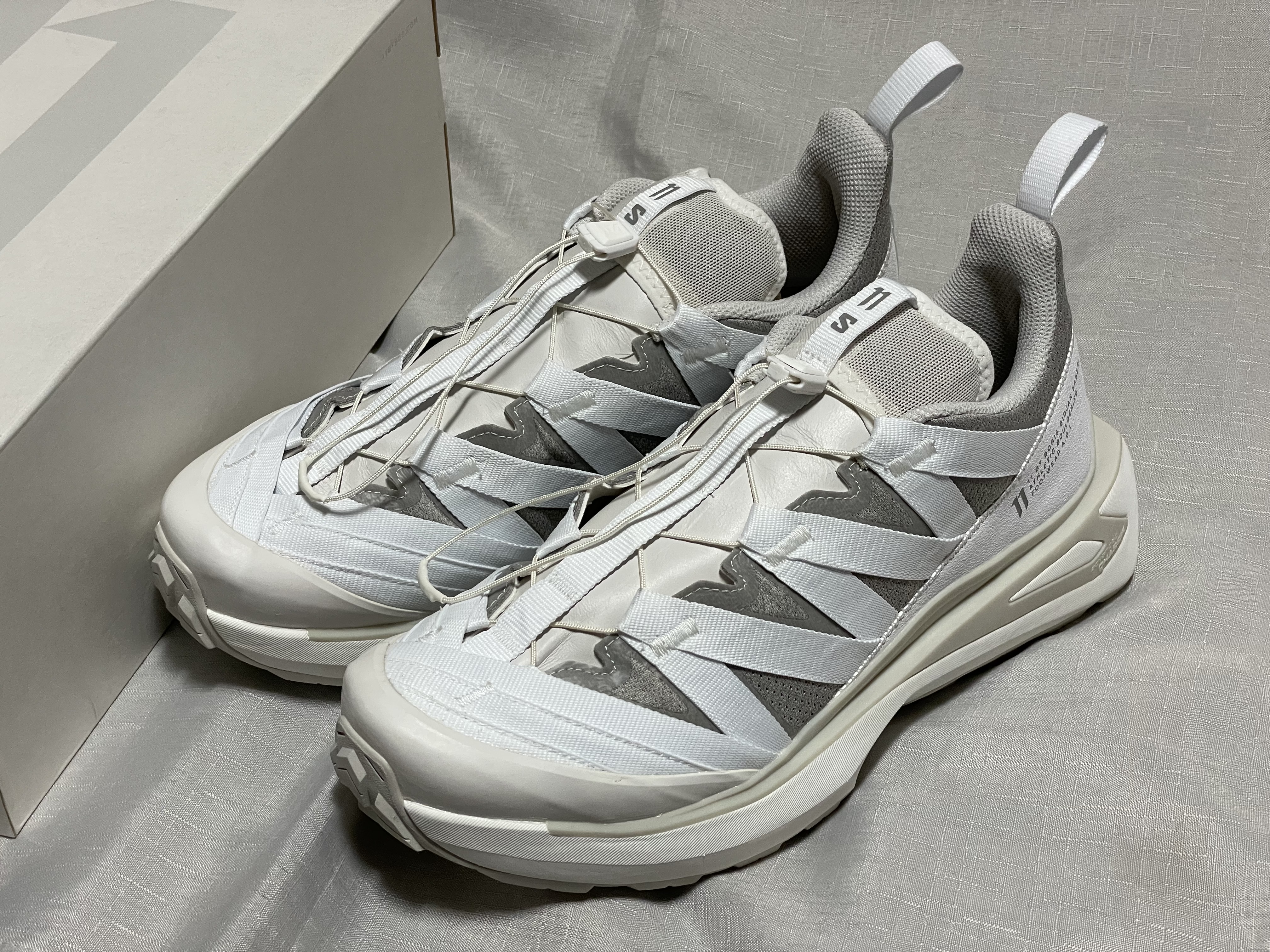 Salomon x Boris Bidjan Saberi 11S A.B.1 White 착용 스타일