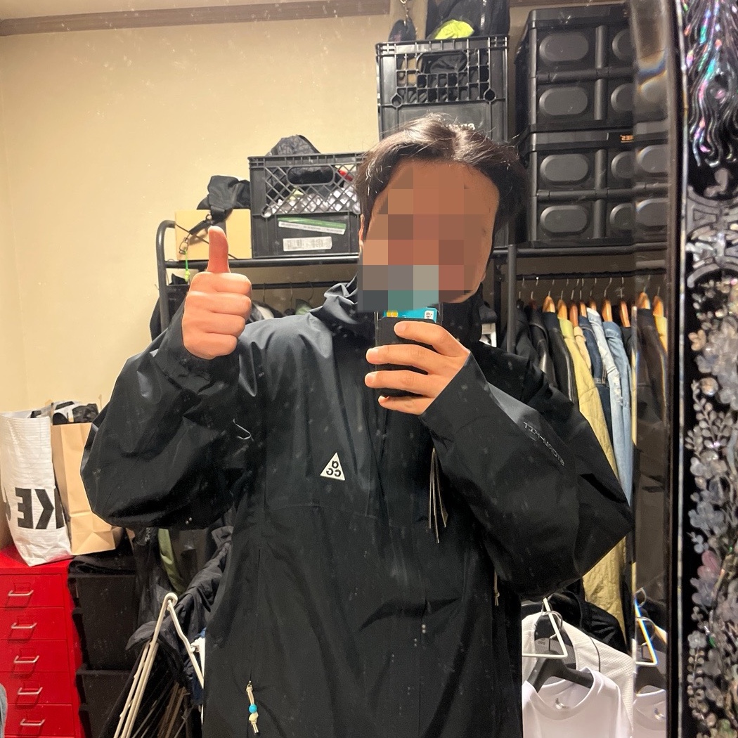 Nike ACG Storm-Fit ADV Cascade Rains Full Zip Jacket Black - Asia 착용 스타일 - 1