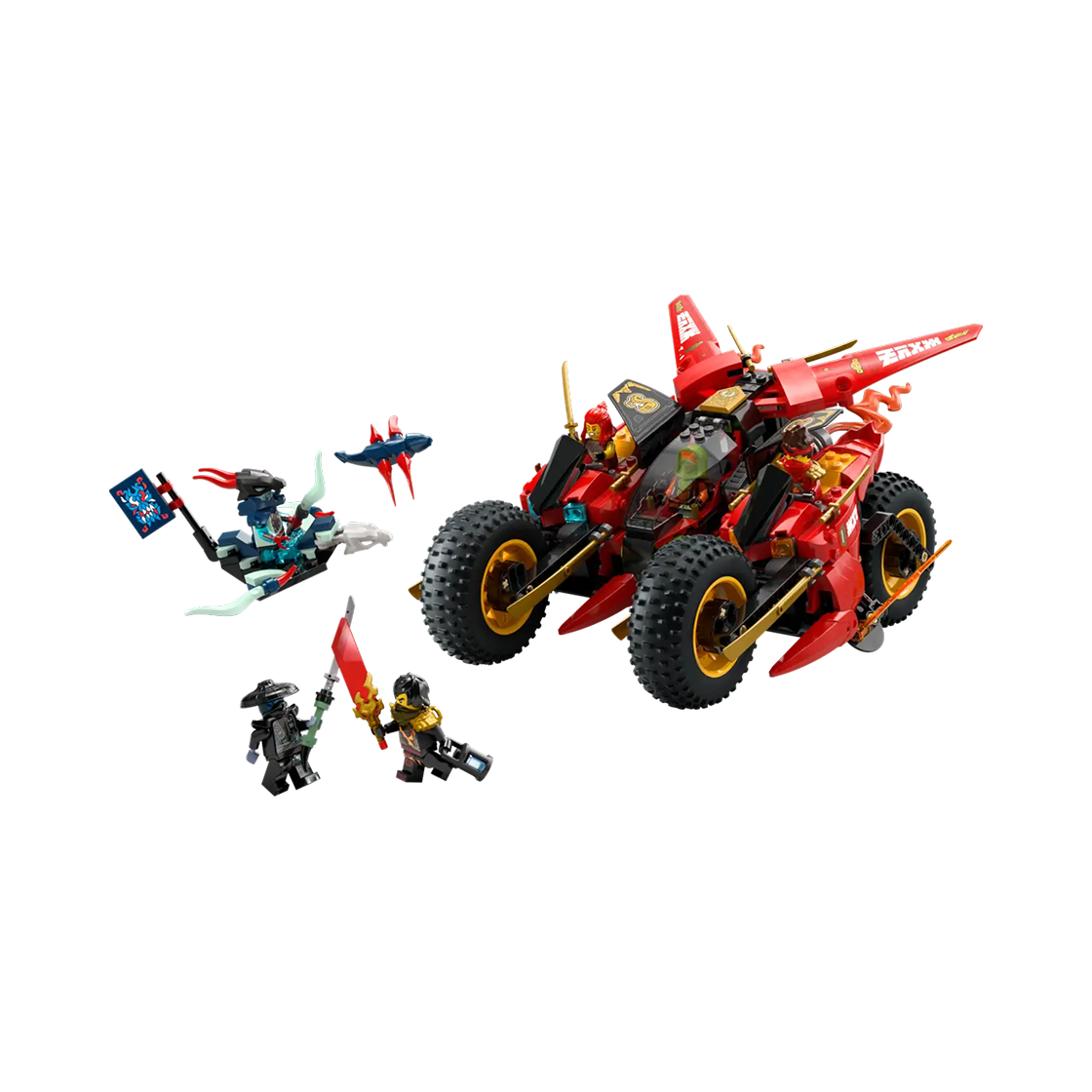 레고 닌자고 닌자 전투차량(Lego Ninjago Ninja Combat Vehicle) - 1