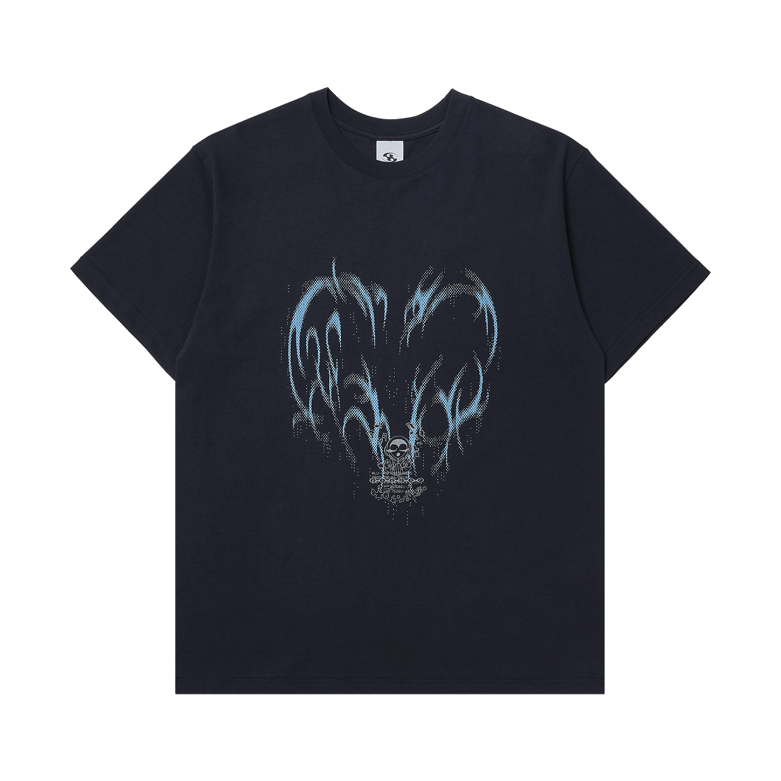 산산기어 펄스 오브 리버스 티셔츠 네이비 - 25SS(Sansan Gear Pulse Of Rebirth T-Shirt Navy - 25SS)