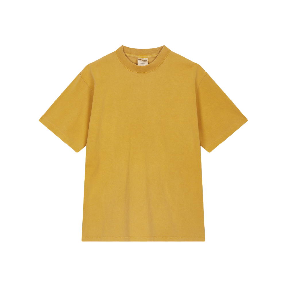 샤카웨어 7.5온스 가먼트다이 반팔티 머스타드(Shaka Wear 7.5oz Garment Dye Short Sleeve Mustard)