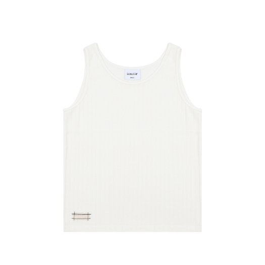 LB202506A1 LIBILLY Wide Rip Tanktop White