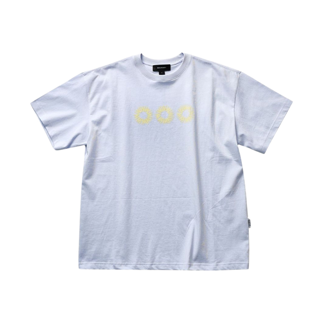 999휴머니티 x 락피쉬 EEE 로고 티셔츠 스카이 블루(999Humanity x Rockfish EEE Logo T-Shirt Sky Blue)