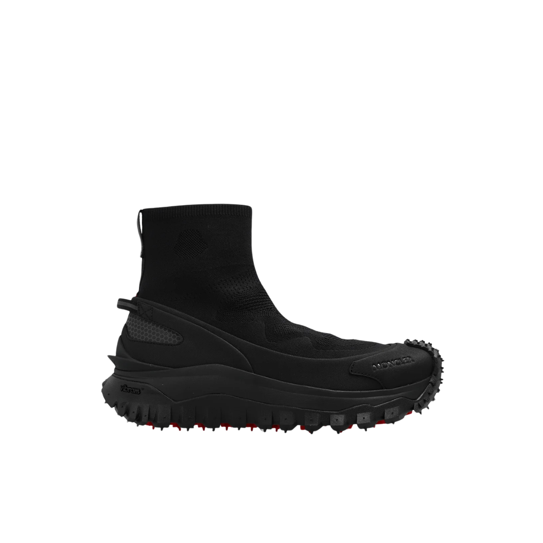 몽클레르 트레일그립 니트 하이 탑 트레이너 블랙 - 24SS(Moncler Trailgrip Knit High Top Trainers Black - 24SS) - 1
