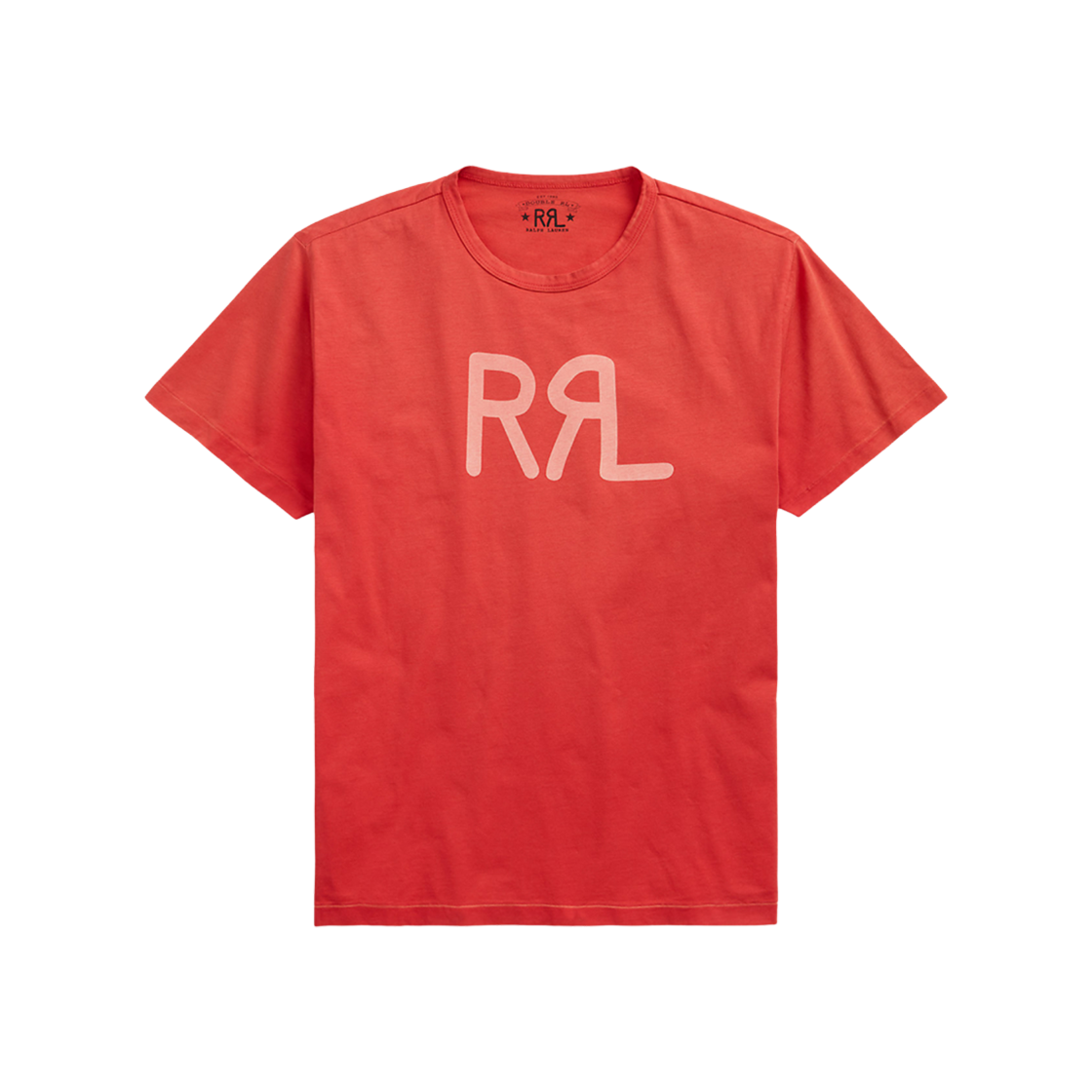 더블알엘 로고 저지 티셔츠 레드(Double RL Logo Jersey T-Shirt Red)