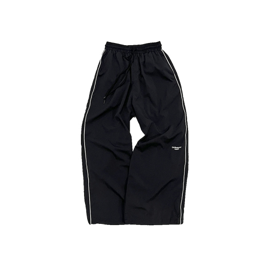 UMCM126BK [예약 배송] Undermycar Mu.126 Original Logo Piping Line Nylon Pants Black