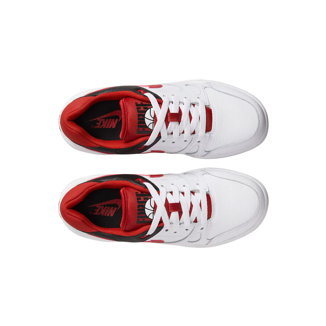 (GS) 나이키 풀 포스 로우 화이트 블랙((GS) Nike Full Force Low White Black) - 2