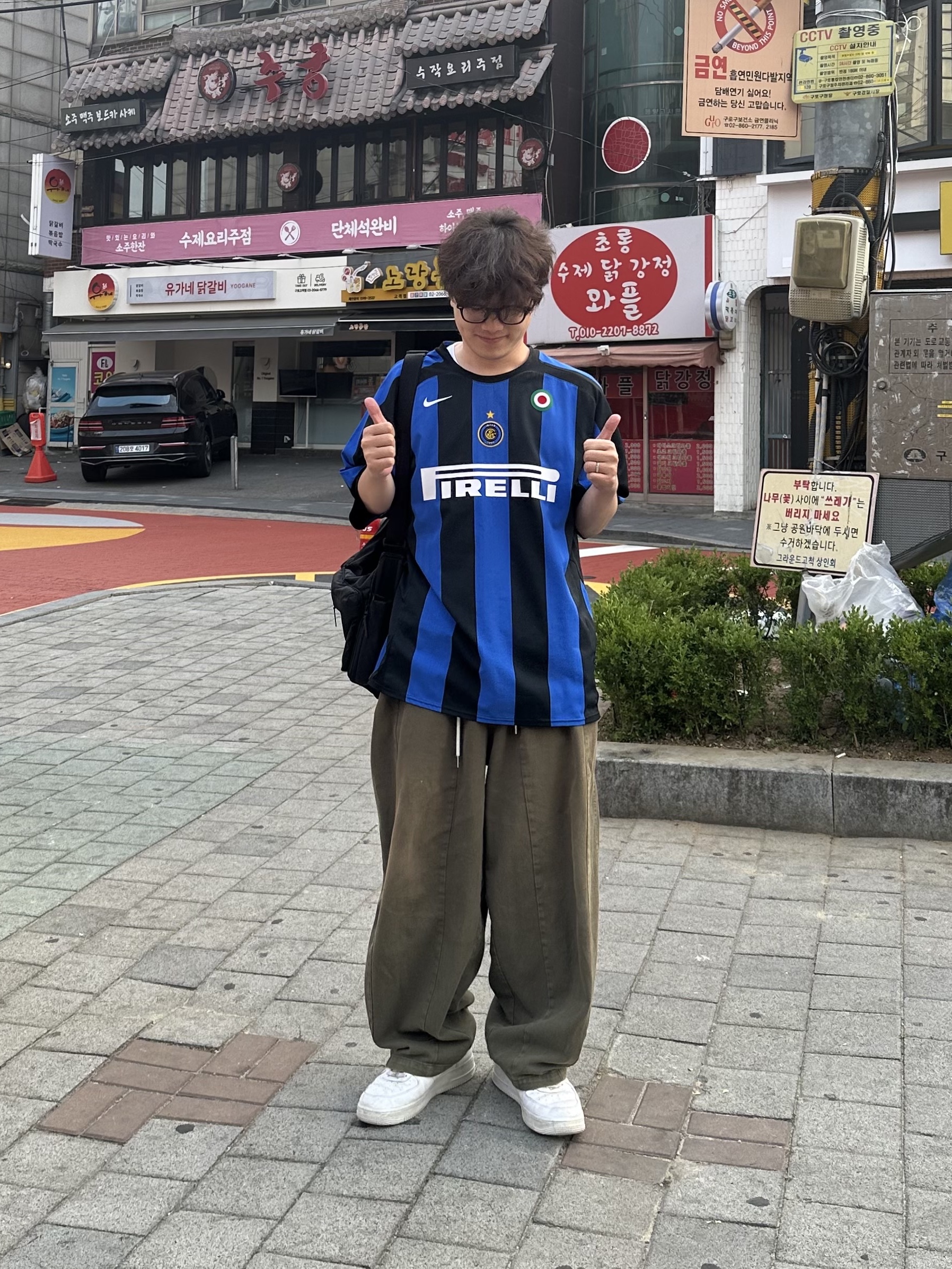Nike Inter Milan 2023/24 Stadium Home Dri-Fit Jersey Lyon Blue Black (Non Marking & Non Sponser Ver.), Nike Inter Milan 2022/23 Match Home Dri-Fit ADV Jersey Lyon Blue Black (Non Marking Ver.) 착용 스타일