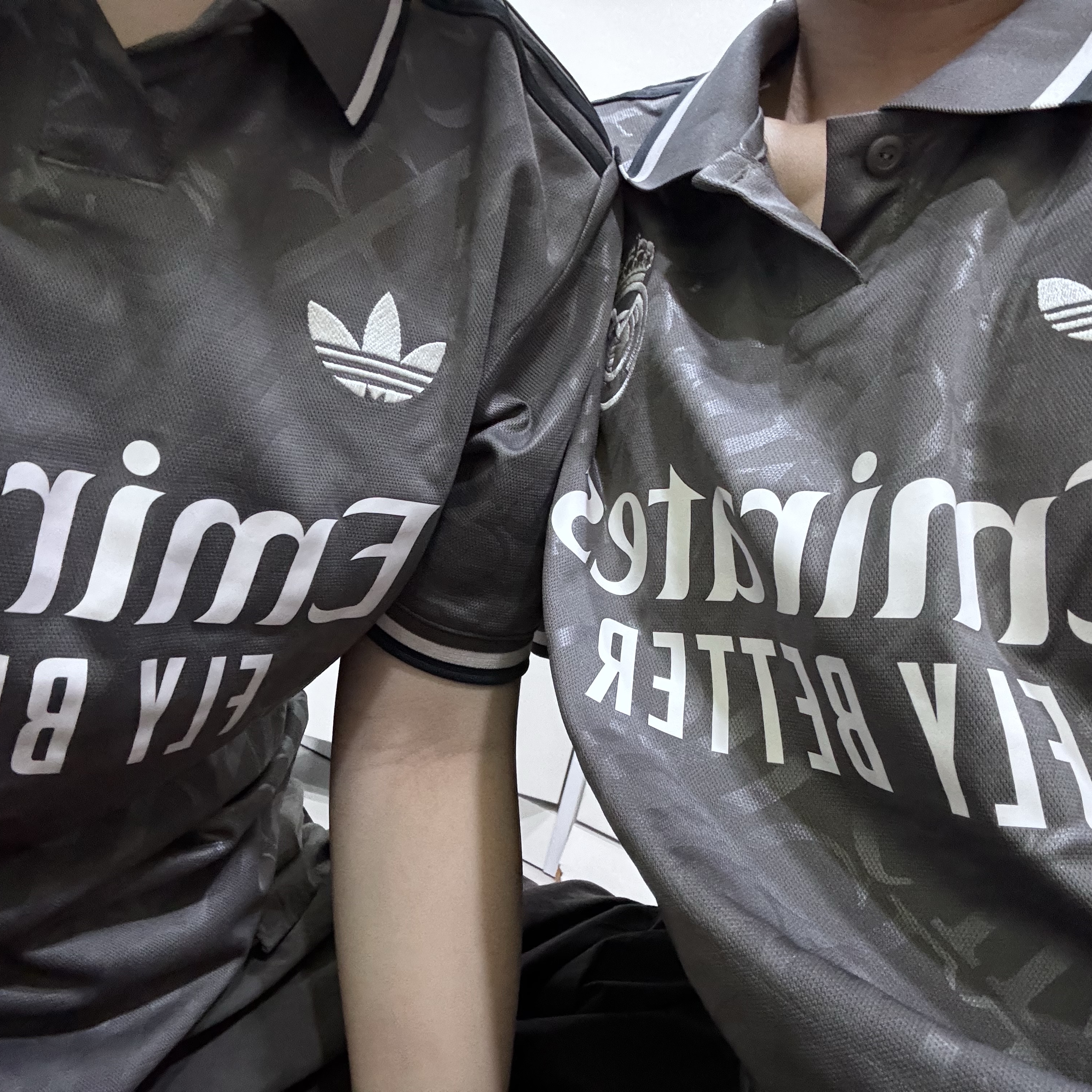 Adidas Real Madrid 2024/25 3rd Jersey Charcoal - KR Sizing (Non Marking Ver.) 착용 스타일