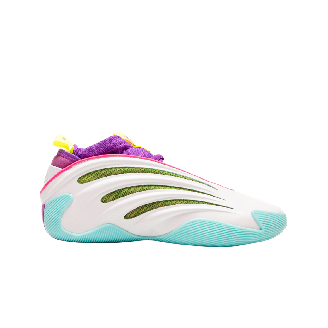 JQ4003 Adidas x Jalen Williams Harden Vol. 9 Footwear White Lucid Lime