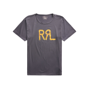Double RL Logo Jersey T-Shirt Navy