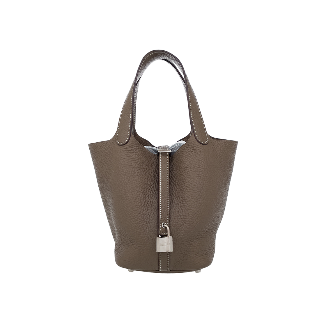 ITQH96W3BL56_01 Hermes Picotin 18 Etoupe Silver - 대표 이미지 #1