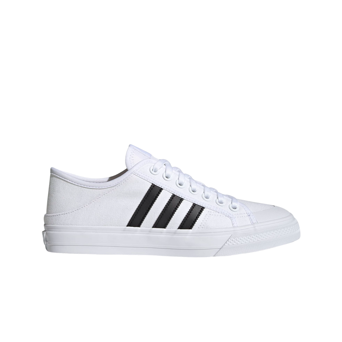 H67375 Adidas Collapsible Nizza Low Cloud White Core Black