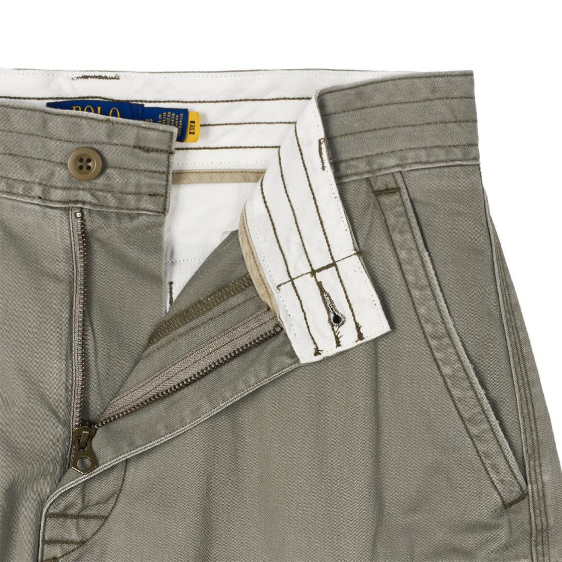 KM5CPASRLB9GN [30% 적립] Polo Ralph Lauren 26.7cm Classic Fit Twill Cargo Short Green - 25FW - #3