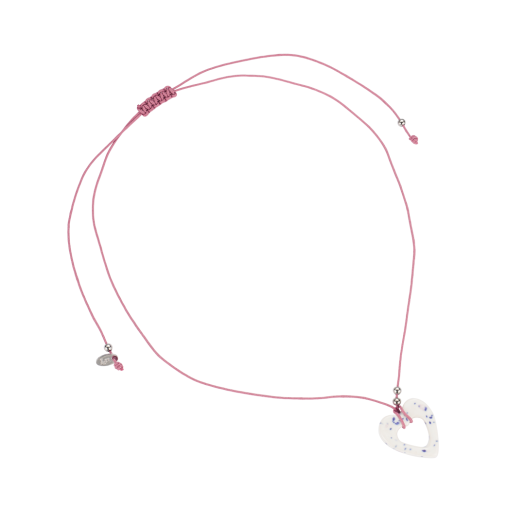 25SSSNLCMMPKFF Nff Ceramic Milky Necklace Pink