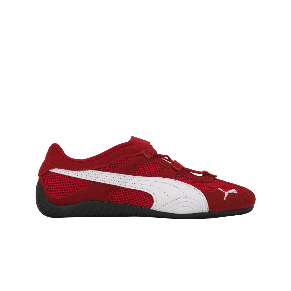(W) 푸마 스피드캣 고 포 올 타임 레드 푸마 화이트((W) Puma Speedcat Go For All Time Red Puma White)