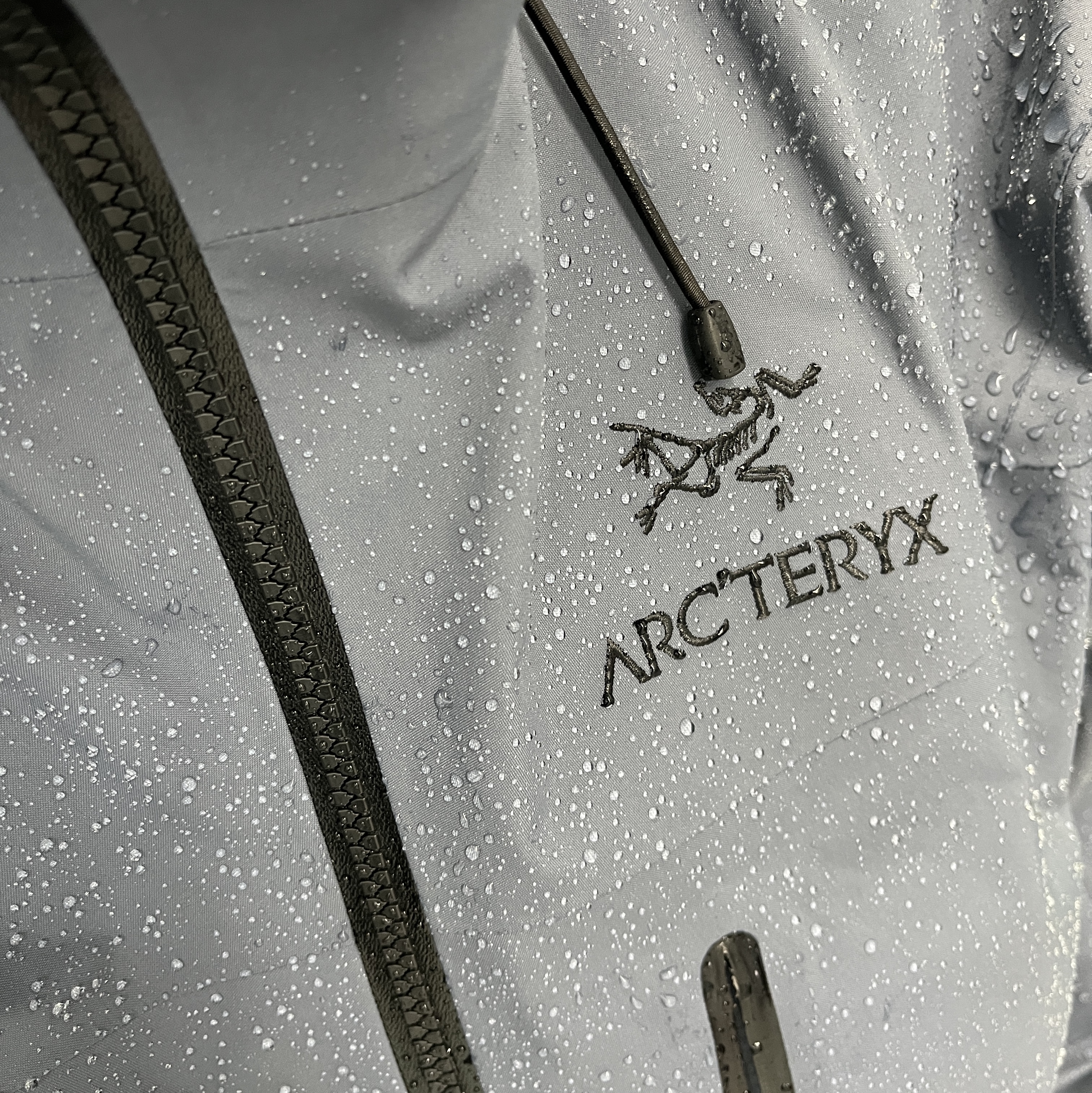 Arc'teryx Alpha SV Jacket Dk Stratus 착용 스타일