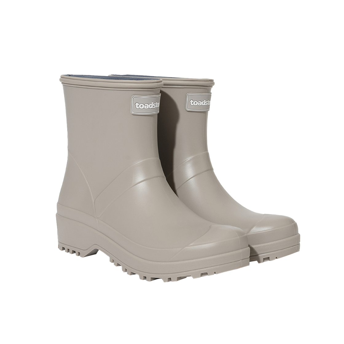 TSRBR1003LG Toadstool Toad Made Rain Boots Short Light Grey