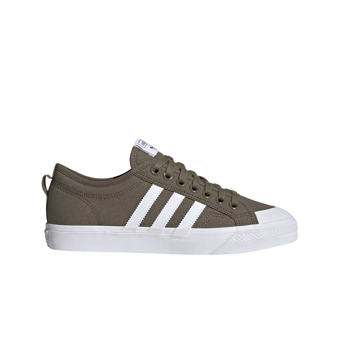 HQ6763 Adidas Originals Nizza Olive Strata Cloud White