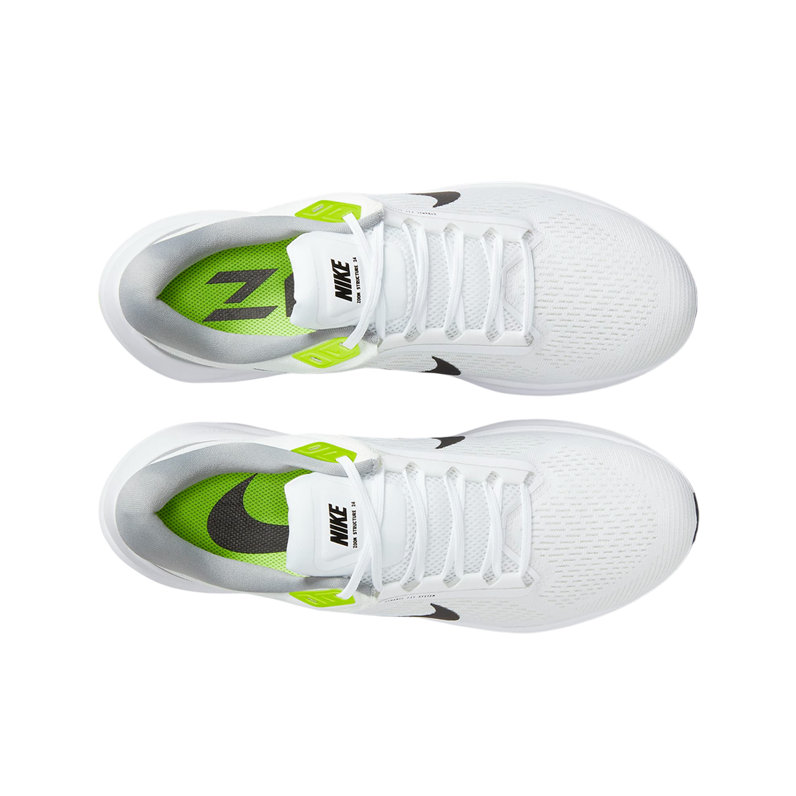 나이키 에어 줌 스트럭처 24 화이트 퓨어 플래티넘(Nike Air Zoom Structure 24 White Pure Platinum) - 2