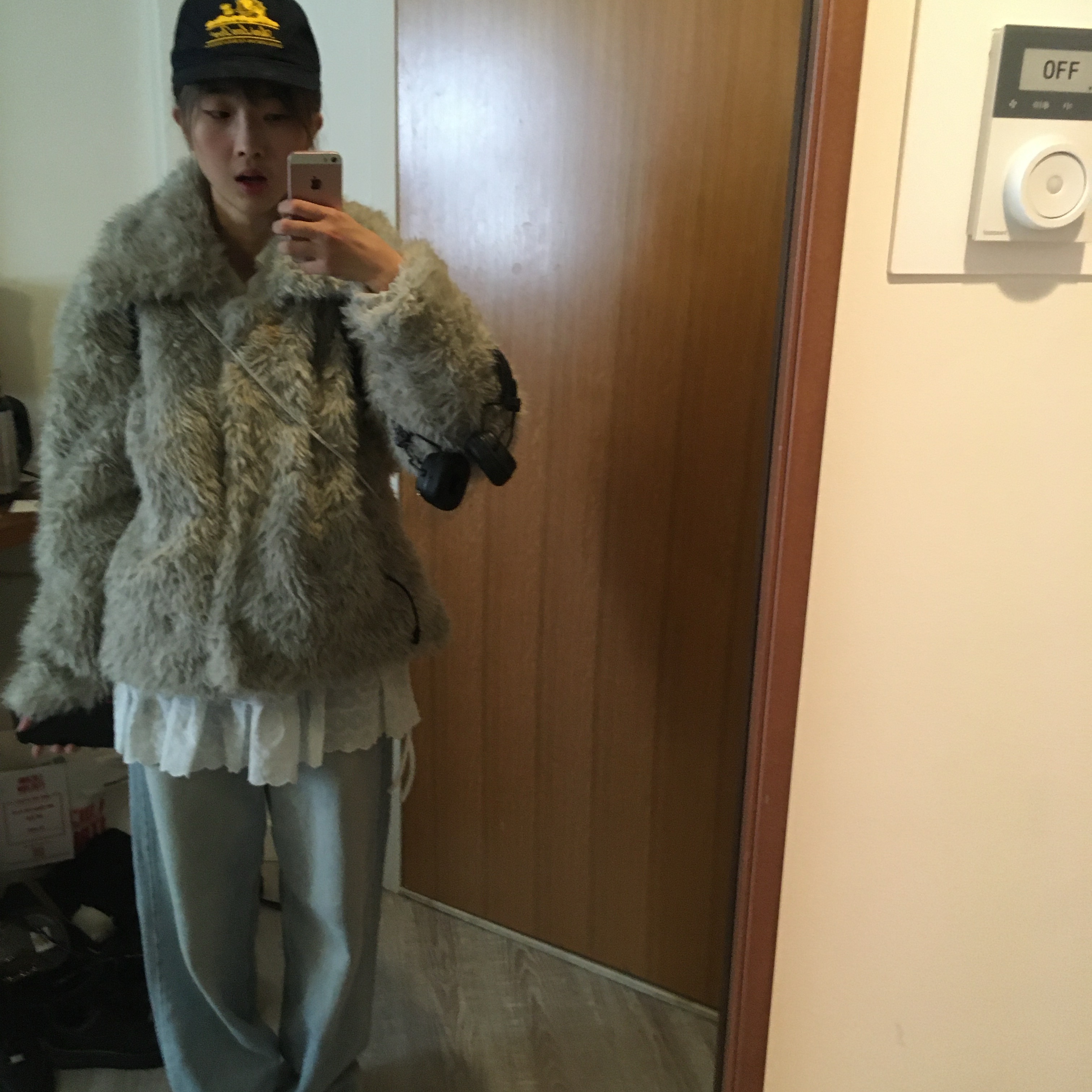 Aime Leon Dore Unisphere Evening Blue 착용 스타일 - 3