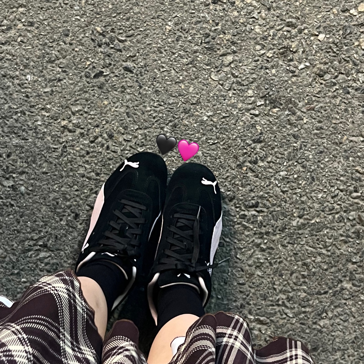 Puma Speedcat OG Black Mauve Mist 착용 스타일