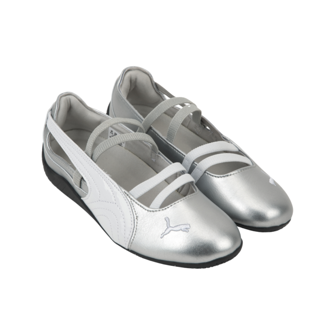 401581-01 (W) Puma Speedcat Ballet Metallic Puma Silver Puma White - #4