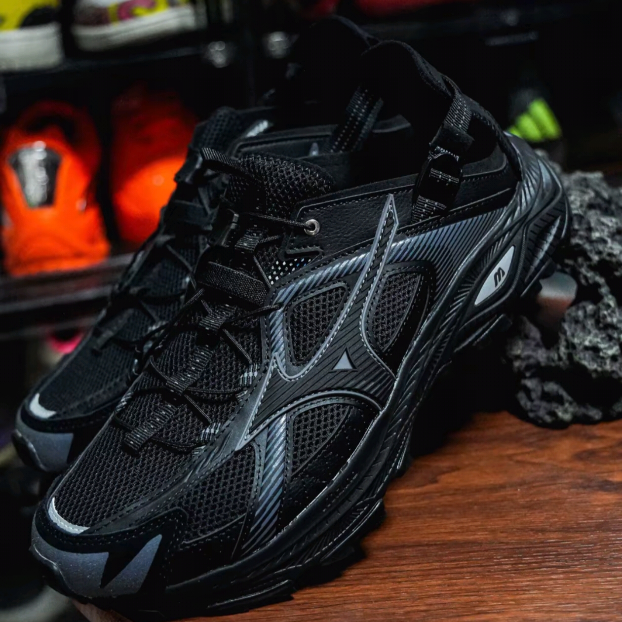 Mizuno Racer Trail SE Black 착용 스타일 - 3